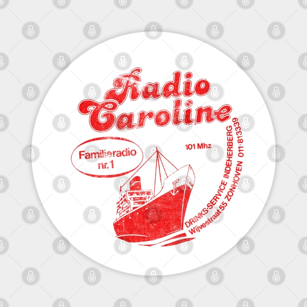 Radio Caroline, Belgium Magnet by CultOfRomance